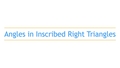 Thumbnail for Angles in inscribed right triangles video