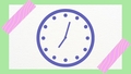 Thumbnail for Match analog clocks and times with words: to the hour video