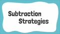 Thumbnail for Subtraction facts - up to 20 video