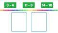 Thumbnail for Sort subtraction facts - up to 20 video