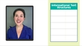 Thumbnail for Identify and analyze text structures video