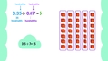 Thumbnail for Divide by decimals using place value video