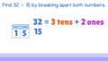 Thumbnail for Use place value to subtract two-digit numbers - with regrouping video