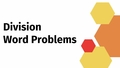 Thumbnail for Divide larger numbers by 1-digit numbers: word problems video