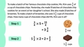 Thumbnail for Multiply fractions and mixed numbers by whole numbers: multi-step word problems video