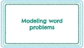 Thumbnail for Unit fractions: modeling word problems video