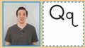 Thumbnail for Learn the letter Q video
