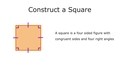 Thumbnail for Construct a square video