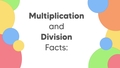Thumbnail for Multiplication and division facts up to 5: true or false? video