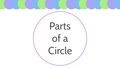Thumbnail for Parts of a circle video