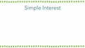 Thumbnail for Simple interest video