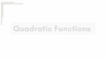 Thumbnail for Write a quadratic function in factored form from its x-intercepts and another point video