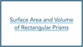 Thumbnail for Surface area and volume of rectangular prisms video