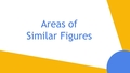Thumbnail for Areas of similar figures video