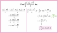 Thumbnail for Find indefinite integrals: mixed review video
