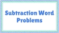 Thumbnail for Subtract two numbers up to four digits: word problems video