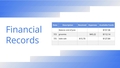 Thumbnail for Keeping financial records video