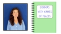 Thumbnail for Commas with the names of places video
