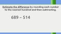 Thumbnail for Estimate differences video