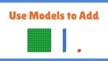 Thumbnail for Use models to add three-digit numbers - without regrouping video