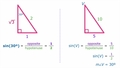 Thumbnail for Trigonometric ratios: find an angle measure video
