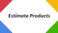 Thumbnail for Estimate products: word problems video