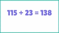 Thumbnail for Write the addition sentence - up to three digits video