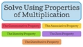 Thumbnail for Solve using properties of multiplication video