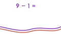 Thumbnail for Subtract 1 or 2 - numbers up to 10 video