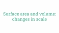 Thumbnail for Surface area and volume: changes in scale video