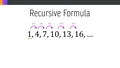 Thumbnail for Find terms of a recursive sequence video