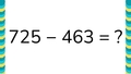 Thumbnail for Use expanded form to subtract three-digit numbers - with regrouping video