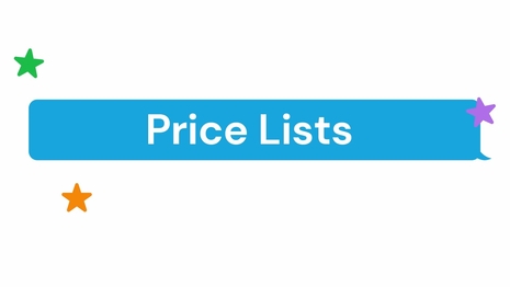 Price lists