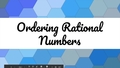 Thumbnail for Put rational numbers in order video