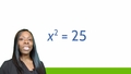 Thumbnail for Solve equations using cube roots video