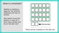 Thumbnail for Divide by 1-digit numbers: interpret remainders video