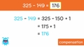 Thumbnail for Subtract from three-digit numbers - with regrouping video