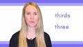 Thumbnail for Identify thirds video