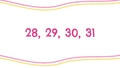 Thumbnail for Sequences - count by ones or tens video