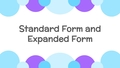Thumbnail for Convert between standard and expanded form video
