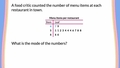 Thumbnail for Interpret stem-and-leaf plots to find the median, mode, or range video