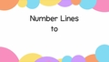 Thumbnail for Number lines - up to 100 video