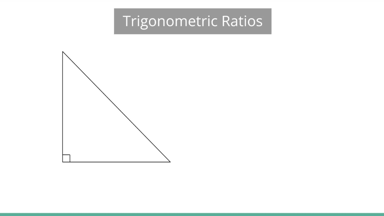 Trigonometric ratios: csc, sec, and cot