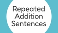 Thumbnail for Write addition sentences for equal groups - sums to 25 video
