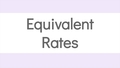 Thumbnail for Rates: word problems video