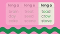 Thumbnail for Read long vowel stories: long a, e, o video