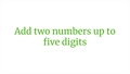 Thumbnail for Add two multi-digit numbers video