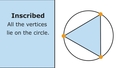Thumbnail for Construct an equilateral triangle inscribed in a circle video