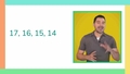 Thumbnail for Sequences - count up and down by 1 video