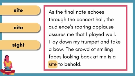 Identify and correct errors with frequently confused words
